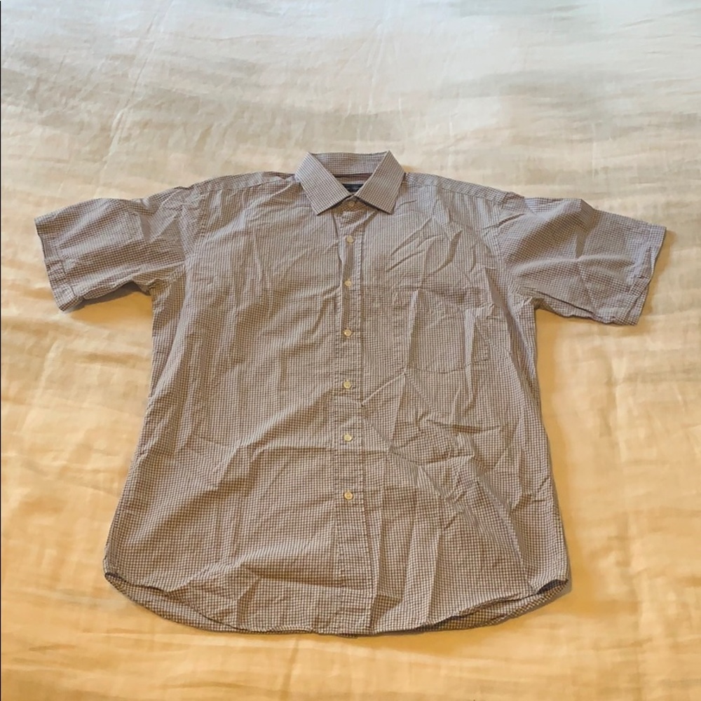 Alain Figaret gingham shirt